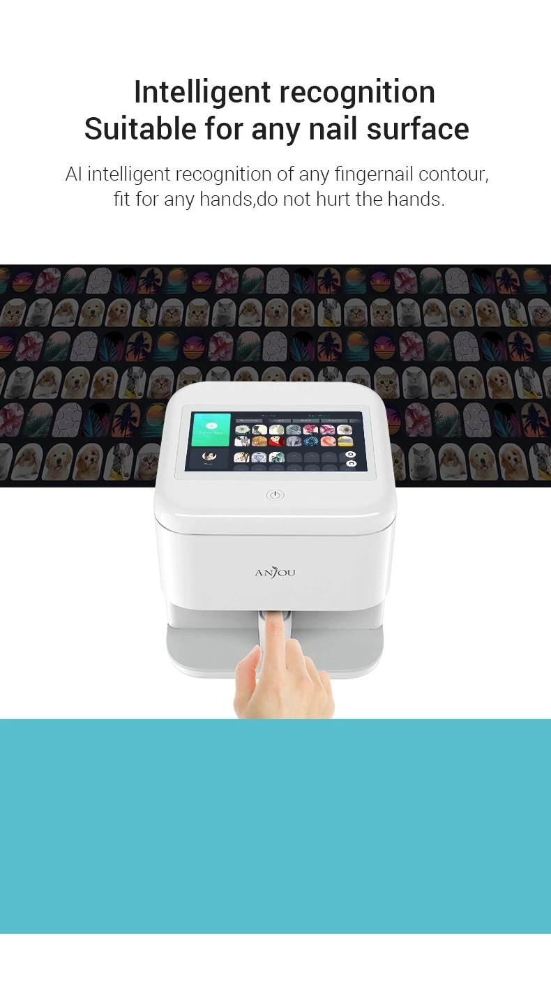 3d Smart Wifi Ai Nail Printer Automatic Nailprinter Manicure Tool ...