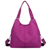 promotion lovely trendy purple chinese old women bag nylon