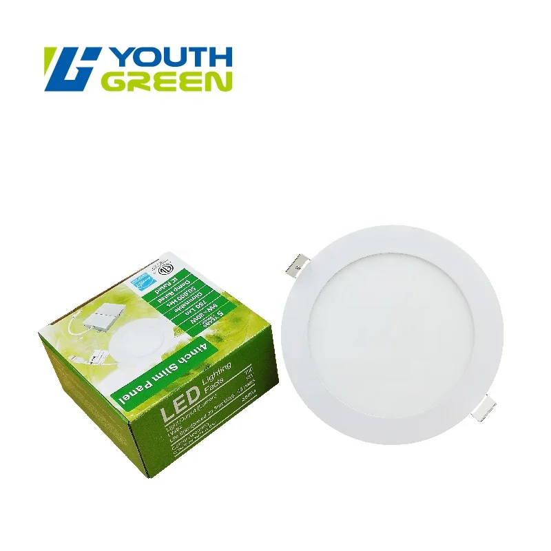 6inch 12W Type IC rated, damp location slim ultra thin recessed led down light can less pot light with junction box driver