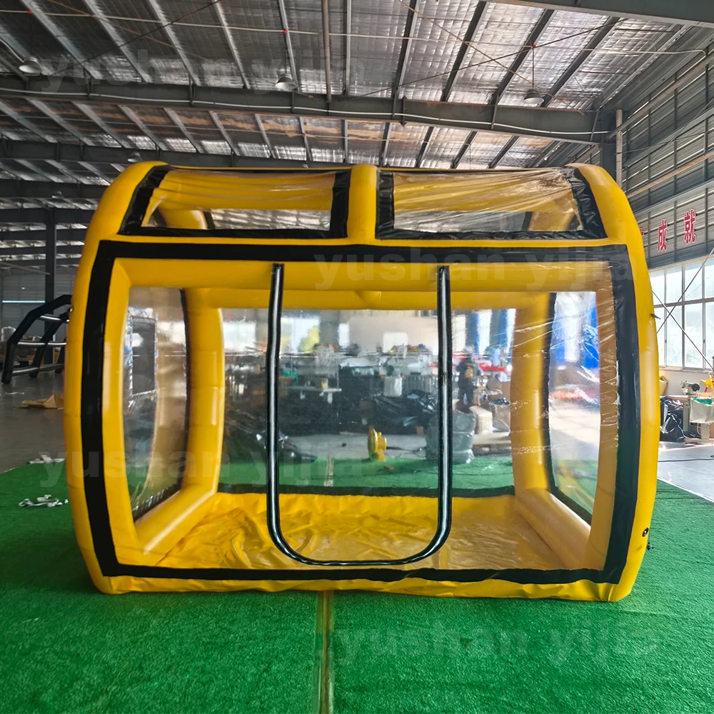 Small Inflatable Pod Portable Inflatable Camping Pod Waterproof Sleeping Shelter Hiking ...