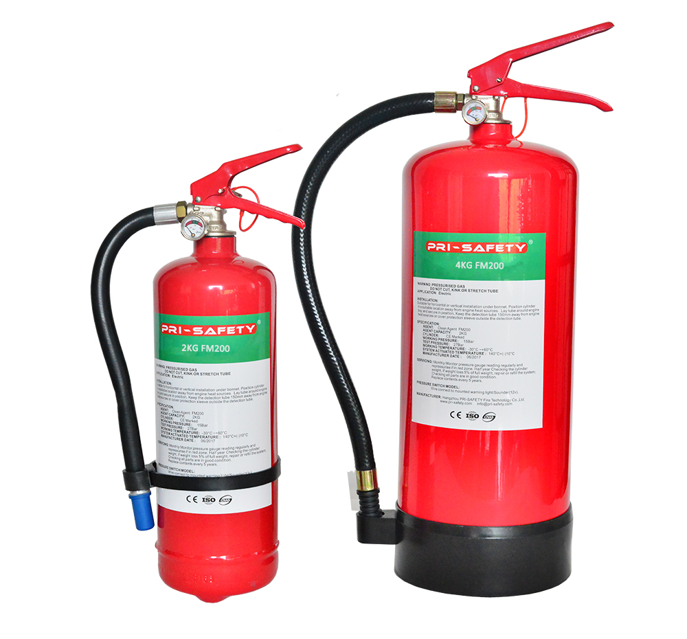 High Efficiency Portable Fm200/fe36 Fire Extinguisher Buy Fm200 Fire