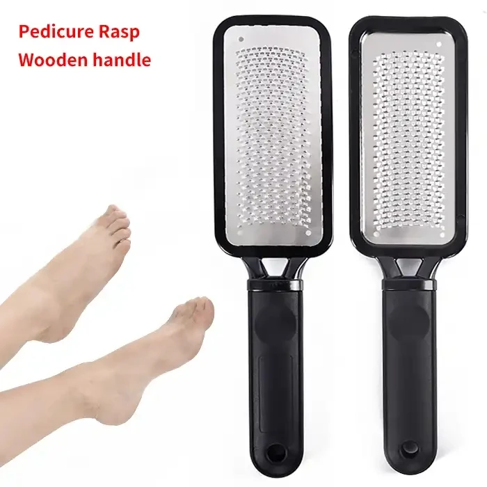 product factory direct custom logo foot file stainless steel foot file callus remover for feet-2