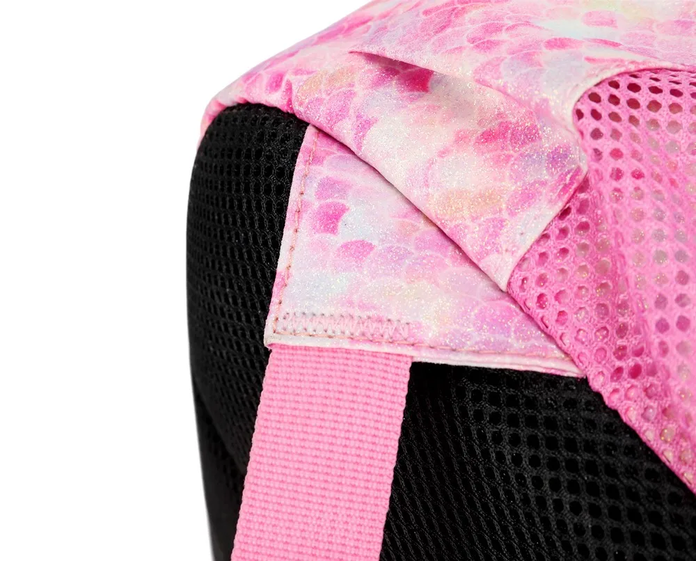 meisohua 亚马逊闪光美人鱼闪光学校鱼鳞女孩包背包套装