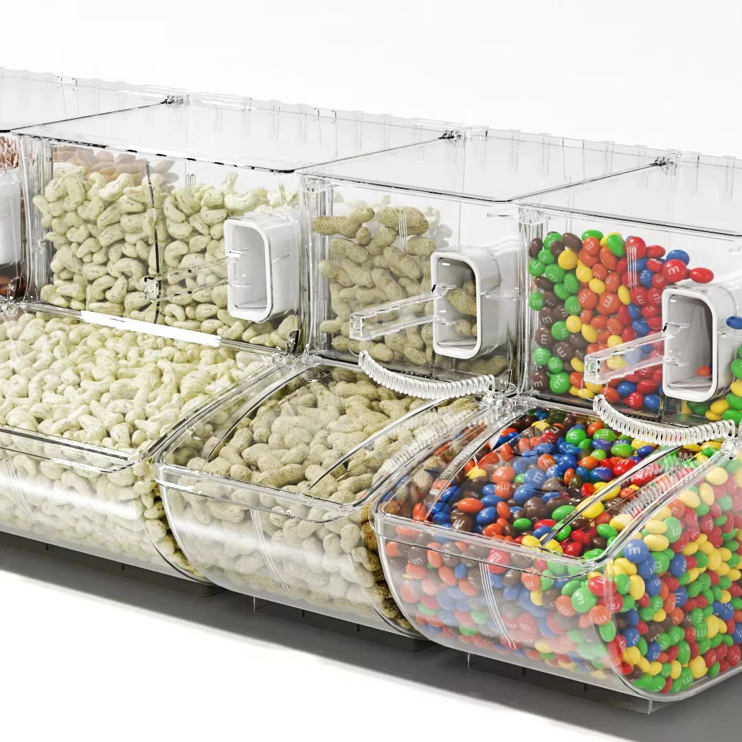 Large Bulk Snack Food Bin Candy Dispenser for Sale - ECOBOX