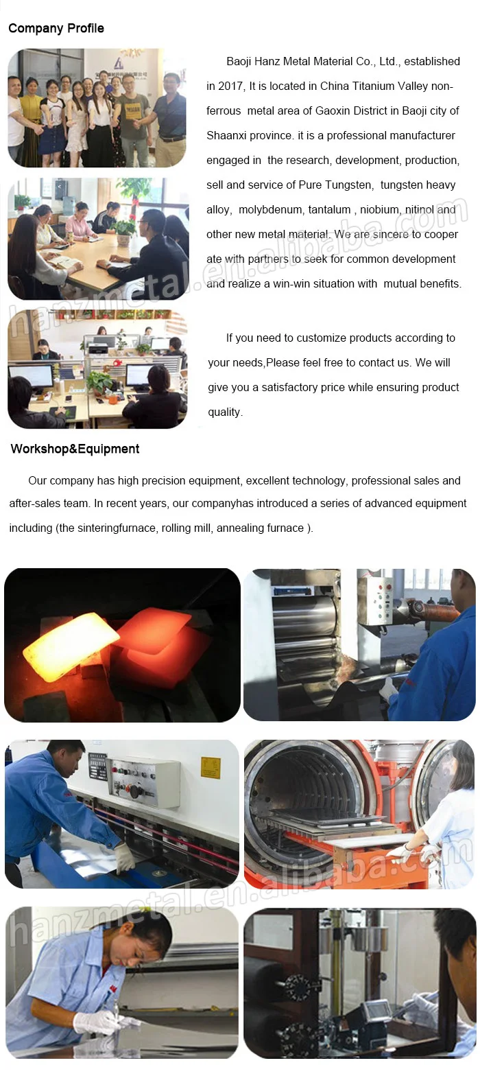 hanzmetal  plate company