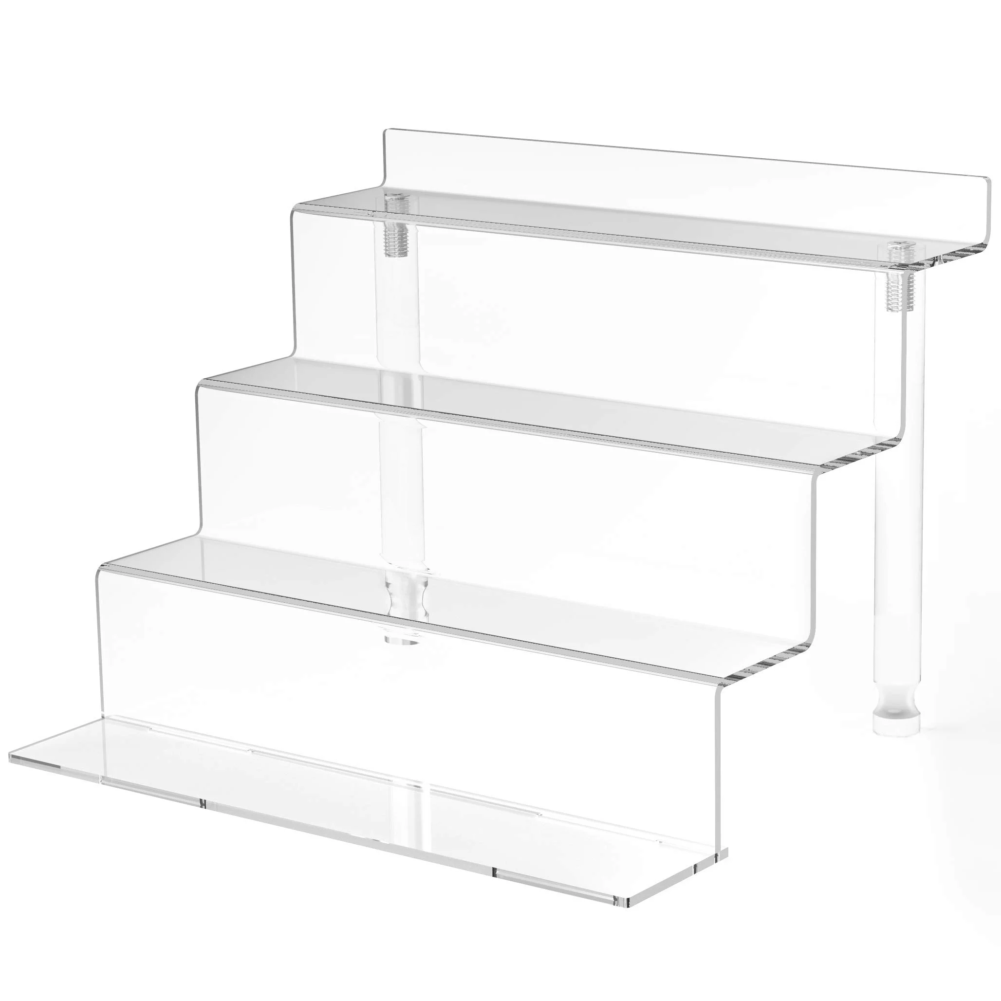 Acrylic Riser Display Shelf 4 Tier Display Riser For Amiibo Funko Pop Figures Buy Acrylic