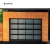 Aluminum Glass Panel Garage Roller Door Remote Control Automatic Hardware