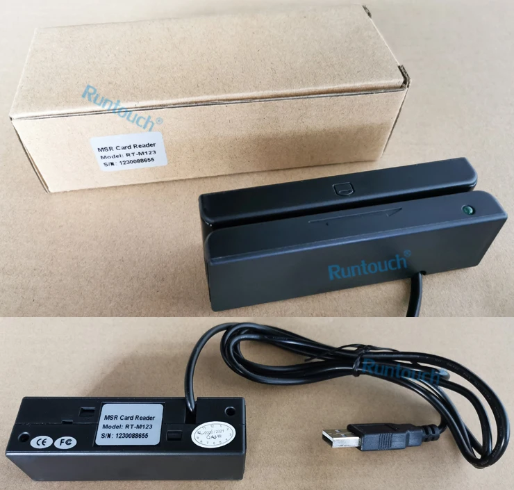 Msr Stripe Card Reader Writer Encoder Usb Hico Loco 3tracks