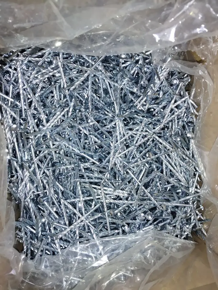 Best quality Galvanized asbestor nails floor nails pallet twist nails