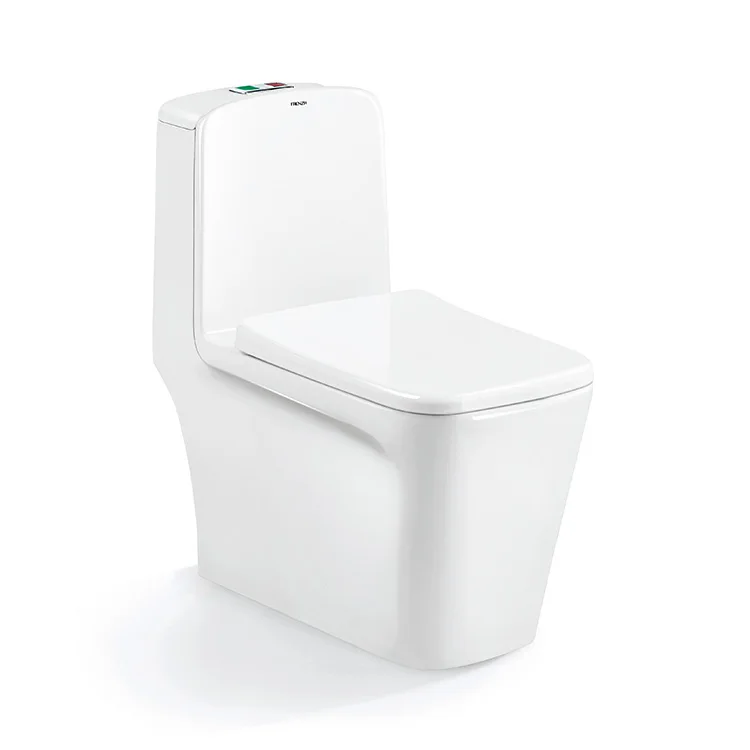 Foshan One Piece White Toilet Seat WC Sanitary Ware Bathroom Ceramic Toilet