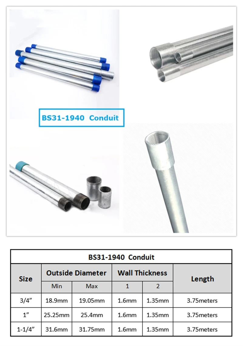 Galvanized Cable Imc Rmc Rsc Emt Conduit Gi Conduit Pipe Electrical Conduit Pipes Buy Gi 8525