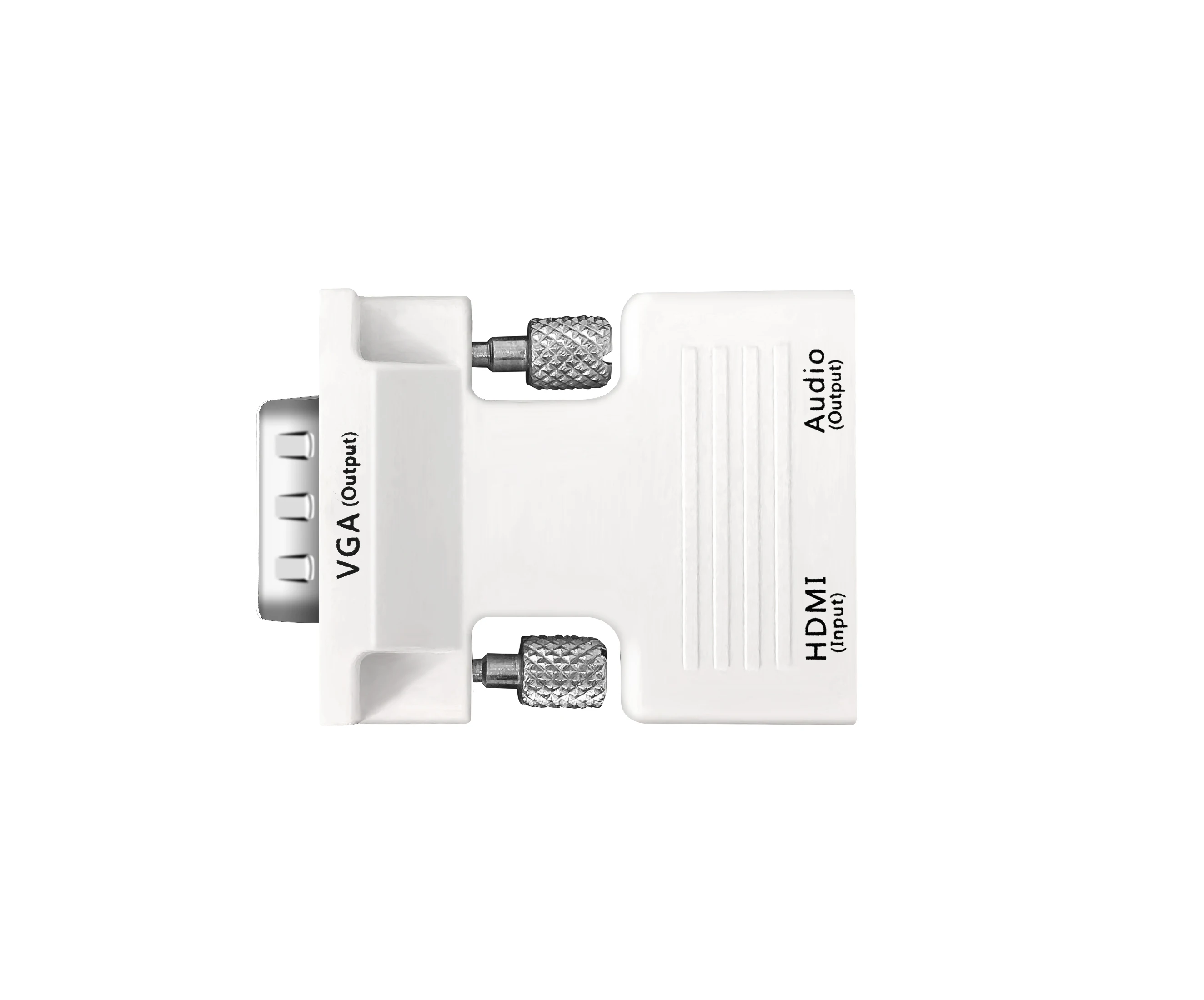 HDMI Female to VGA Male Converter+Audio Adapter 1080P HDMI to VGA Converter with Audio Output Cable - ANKUX.COM