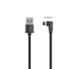 Online Shopping 1 meter High Performance USB to IPH / Micro / Type C L shaped Fast Charging Data Cable