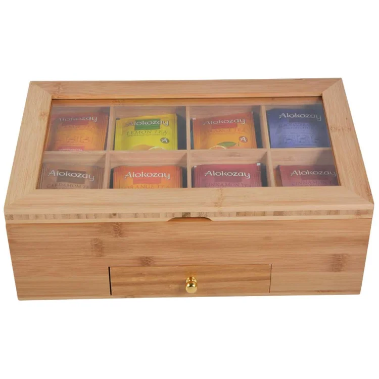 tea box bamboo