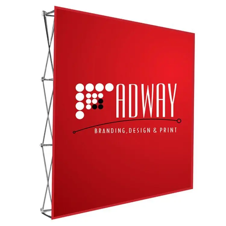 Aluminum Pop Up Stand Backdrop 10ft*10ft Backdrop Display Pop Up ...