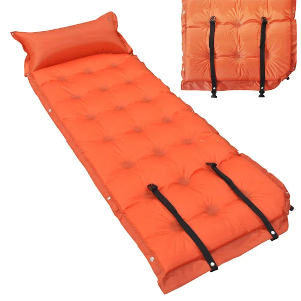 Un matelas de camping Deeplee gonflable avec coussin ultra-léger