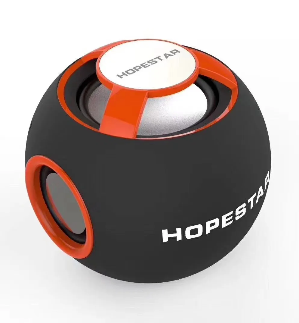 Outdoor portable car speaker subwoofer wireless speakers mobile phone player colorful led lights bass speaker handsfree - ANKUX.COM
