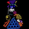 Bar electronic arcade,Indoor and Outdoor Party Game Table, led beer pong table