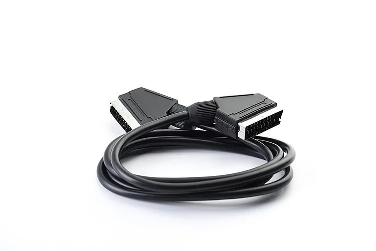 Male to Male 1.5m Scart to Scart Cable - China EU Scart Cable, Pin out