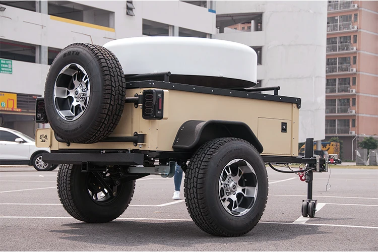 越野拖车小型迷你车露营拖车休闲车房车旅行拖车