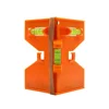 Magnetic vertical post spirit level foldable pipe spirit level