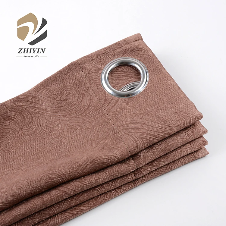 100%polyester european luxury curtain