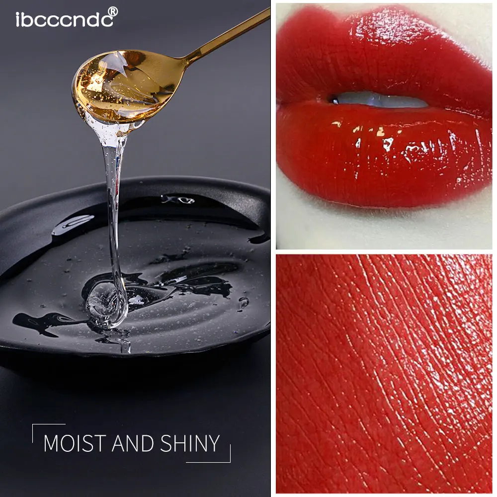Hot Clear Lip Gloss Base Oil Not Sticky Diy Lip Stick Raw Material Gel