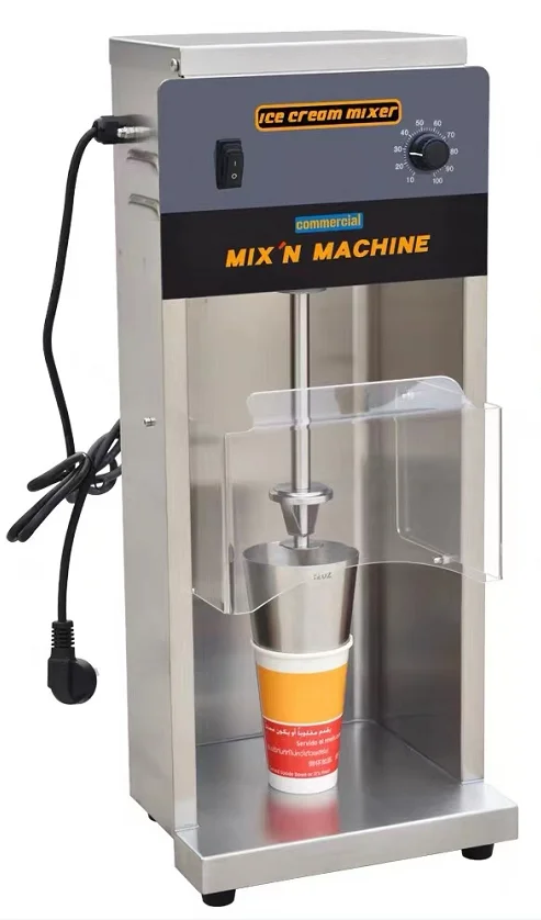 Mini Table Top Dairy Queen Milk Smoothie Slush Maquina Del Helado Swirl ...