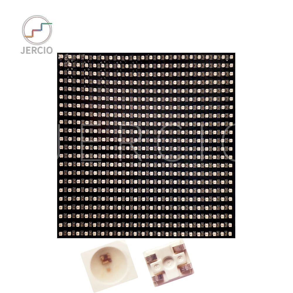 JERCIO SK6812 / WS2812 / XT1511-RGB 80*80mm/160mm*160mm/80mm*320mm Flexible LED Pixel Panel light