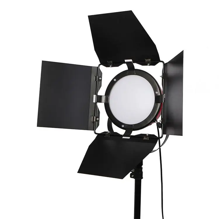 75w LED Red head Light  Light Photo Studio   with Barndoor For Filming Studio Continuous Lighting Studio