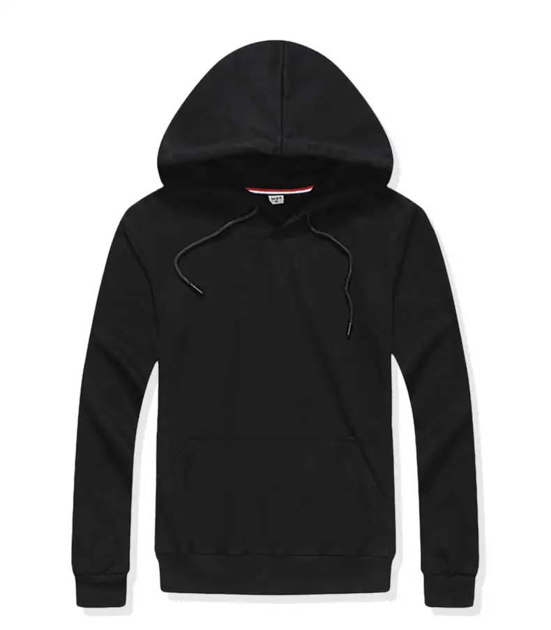 plain black oversized hoodie