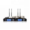 Professional uhf wireless karoke ktv microphone system 150 meters long range mic set