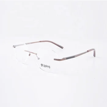custom rimless eyeglasses