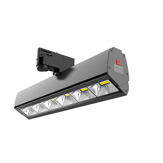 30-60W Power Adjustable wall washer led track light fixture