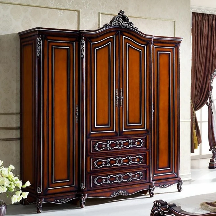 W Sn006 Hot Sale French Antique Bedroom Wardrobe Design Buy