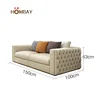 Top grain leather sofa set thick in designs and prices