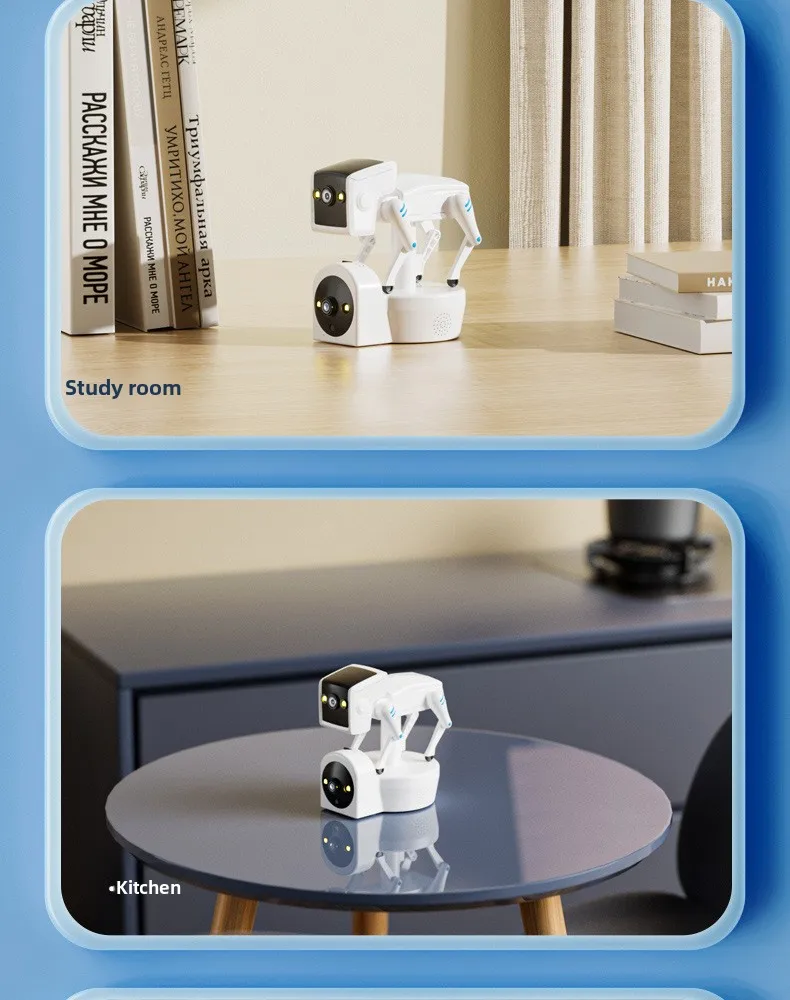 Cloudbirds V360pro 2M Pixel Wireless Wifi Binocular Dog Camera CMOS Sensor Motion Detection Cute Design Safety Indoor IP65 Cloud