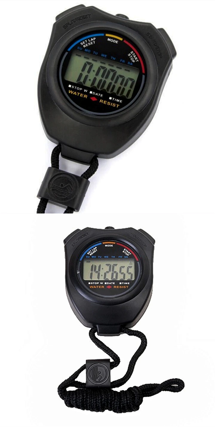 interval timer wrist watch