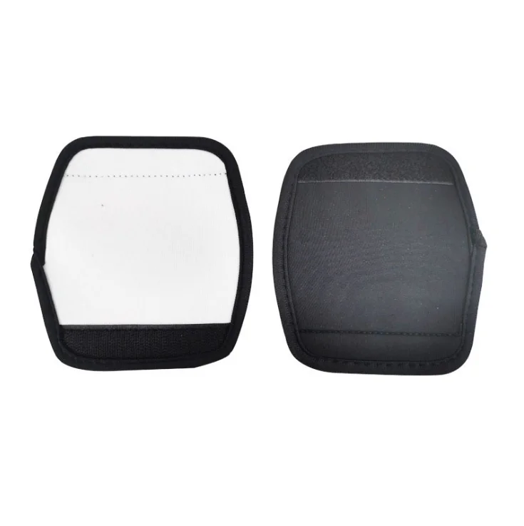 2021 Wholesale Sublimation Blank White Neoprene Luggage Handle Wraps