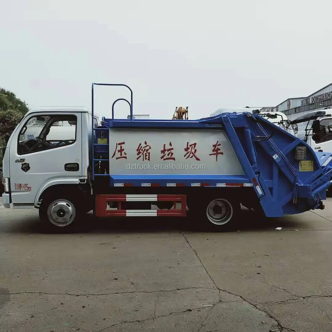 5m3 Kitchen Garbage Truck/ 5m3 Restaurant Refuse Collector Truck For