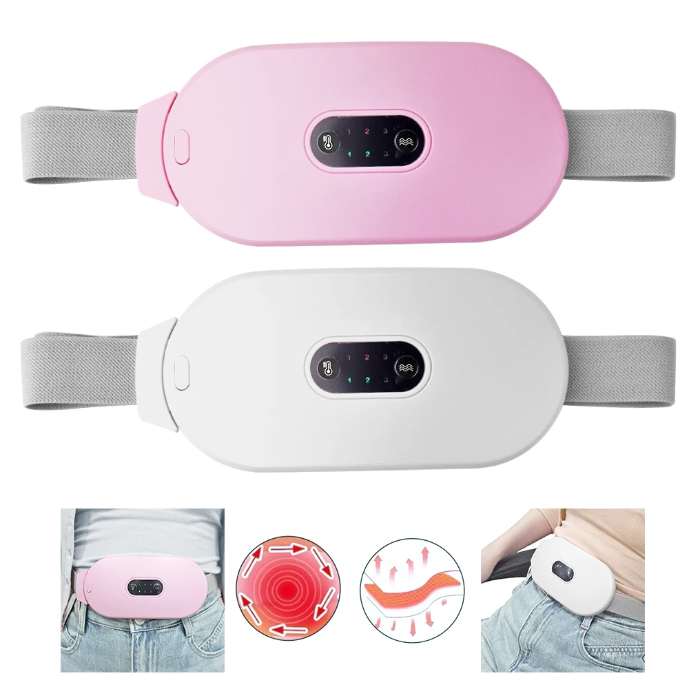 Menstrual Heating Pad For Cramps, Rechargeable Portable Pain