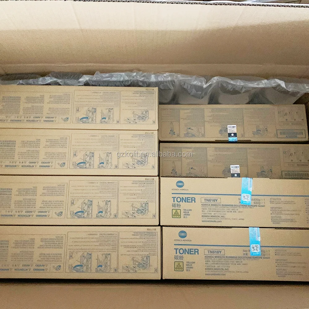 Toner Original Konica Minolta TN619M Magenta - Neuf Sous Blister, Pour C1060/C1070/C3070/C3080