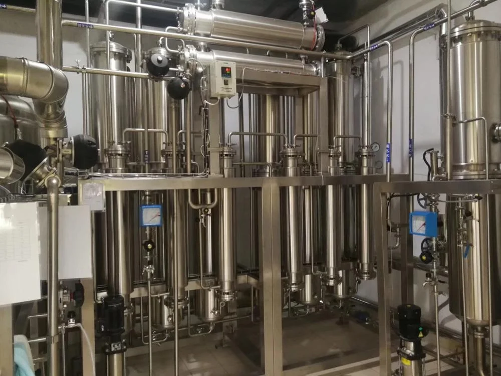 Water For Injection Generation 1000L/H Water for Injection Generation Plant for Eye Drops Line