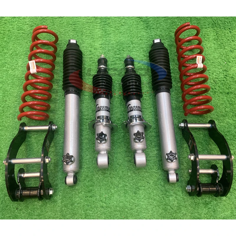 4x4 Off-Road Comfort Suspension Kit 10 Stage Adjustable Double Spring ...