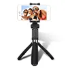 3 in 1 Wireless Bluetooth Monopod Selfie Stick Mini Tripod For iPhone For Samsung
