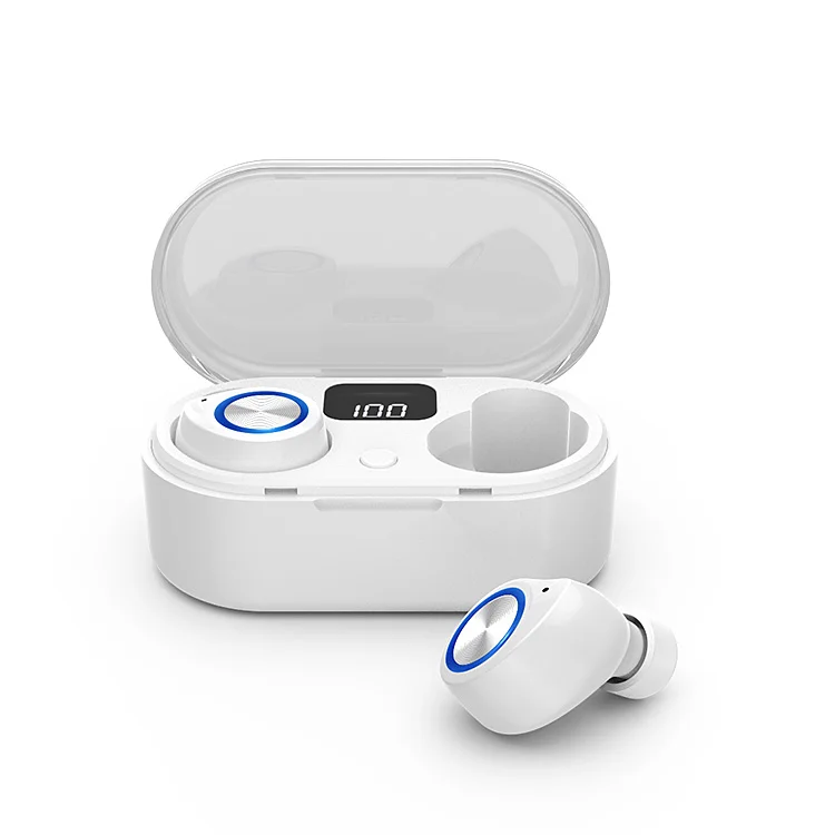 TW80 Blue tooth Earphone Mini Stereo Wireless Headset In Ear Earbuds Headphone with Microphone for ios iPhone Android Samsung - ANKUX.COM
