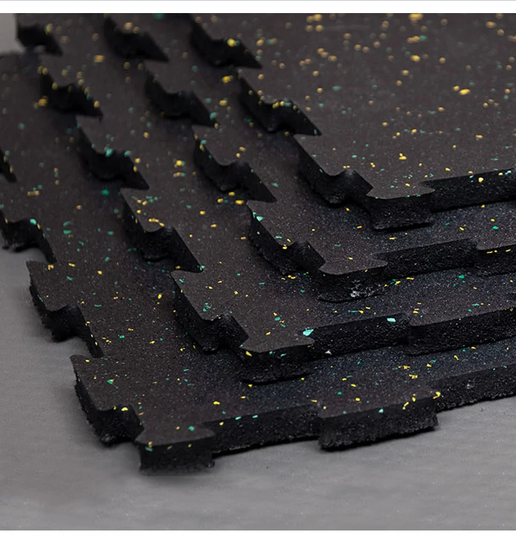 shock absorbing gym rubber floor mat