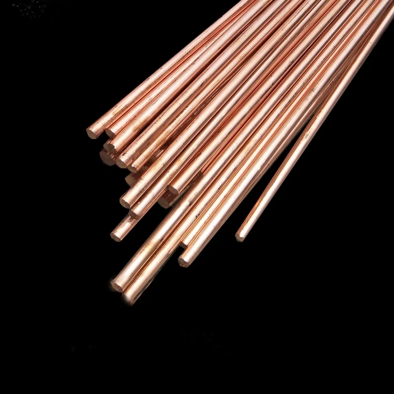 99.99 Pure Copper Metal Rod Brass Copper Bar Round Solid Bronze Brass