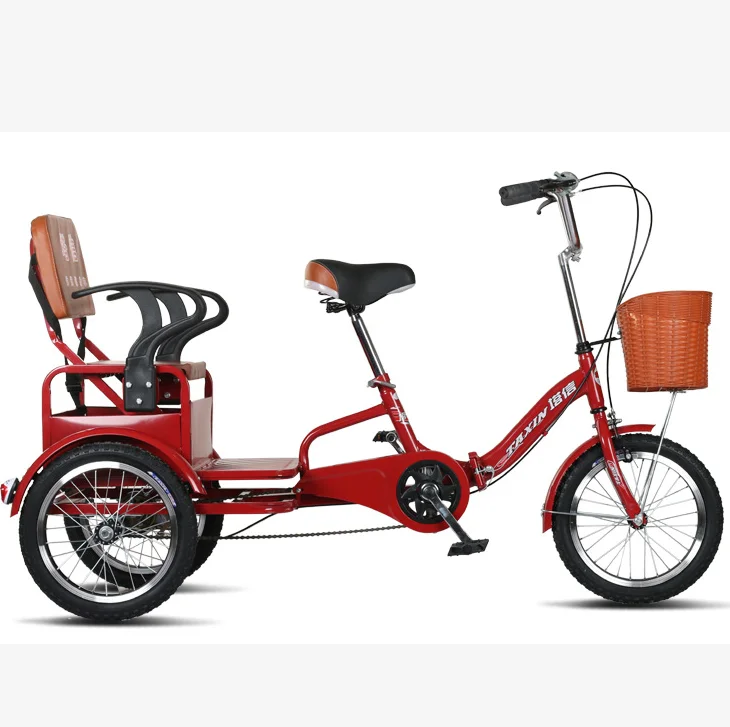 New Design Steel Frame Triciclo Para Adultos 3 Wheel Adult Manpower ...