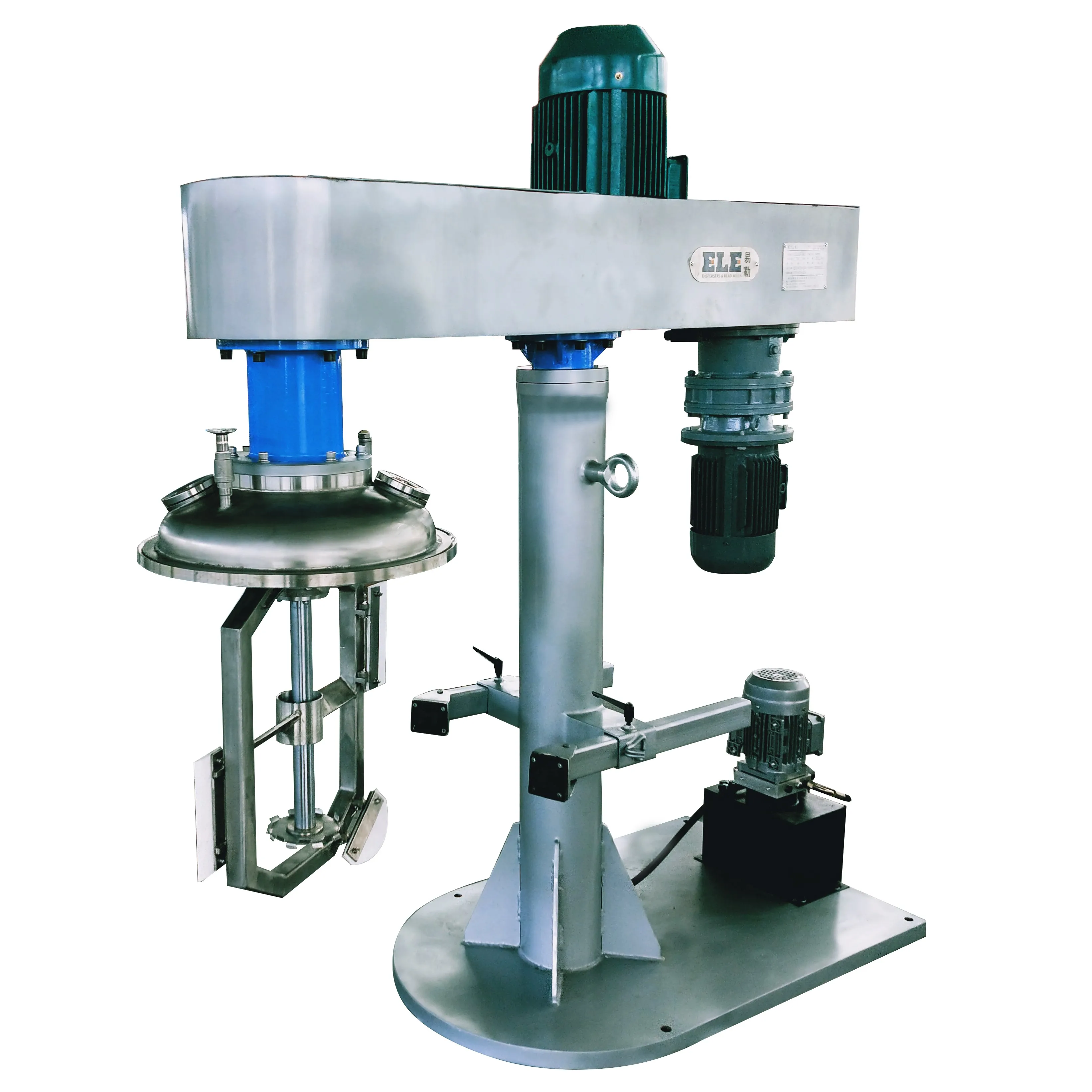 High Speed Disperser With Scraper Suitable For Various Viscosity Thick ...